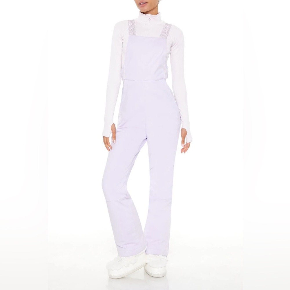 FOREVER 21 ACTIVE WATERPROOF GLITTER SKI JUMPSUIT